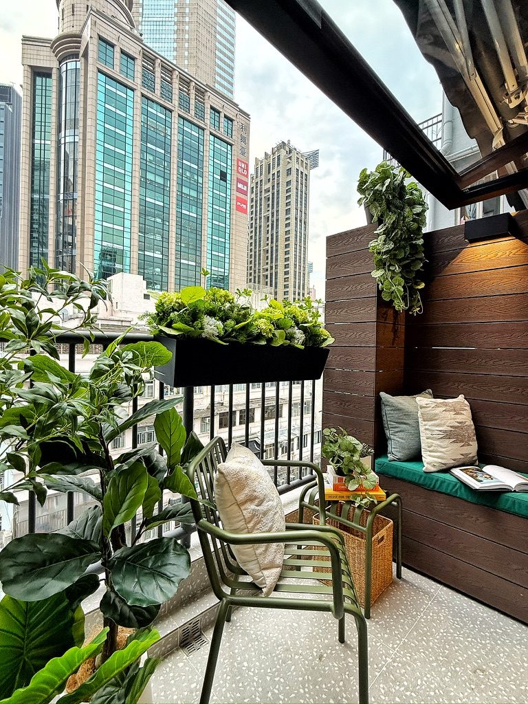 Private balcony terrace